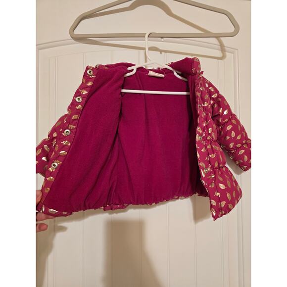 Crazy 8 Toddler Puffer Coat 12-18 Month - Picture 2 of 6